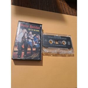 Vintage 1993 Molly Hatchet Cut to the Bone Cassette Sony Music Case Cover